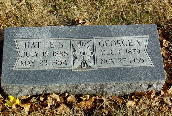 Hattie Belle Combs and George Young Warre