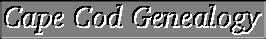Cape Cod Genealogy